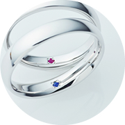 マリッジリング・結婚指輪のオーダーメイド、デザインと制作の大阪専門店Ruity（ルイティー）。大切なマリッジリング、婚約指輪、エンゲージリング、ジュエリーなどブライダルやウェディングアイテムから、オリジナルムービー（映像DVD）までフルオーダー。